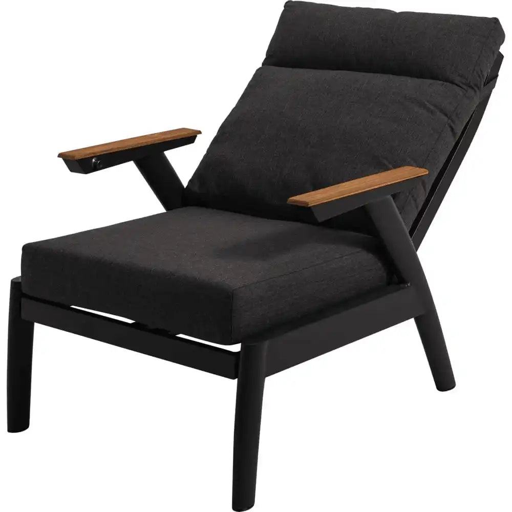 2er Set Loungessel Florence Alu Gartensessel Rückenlehne verstellbar - HomeDesign Knaus