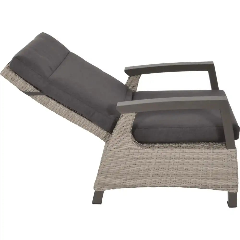 2er Set Loungestuhl Prato Mountain Gartensessel verstellbar - HomeDesign Knaus