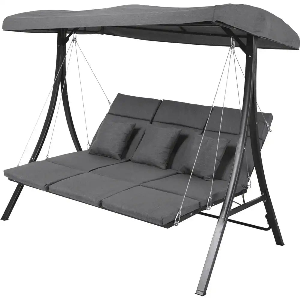 3-Sitzer Gartenschaukel Hollywoodschaukel Madeira - HomeDesign Knaus