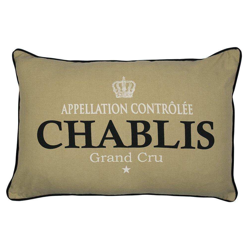 4er Set Baumwolle Kissen wein chablis camel 40x60cm - HomeDesign Knaus