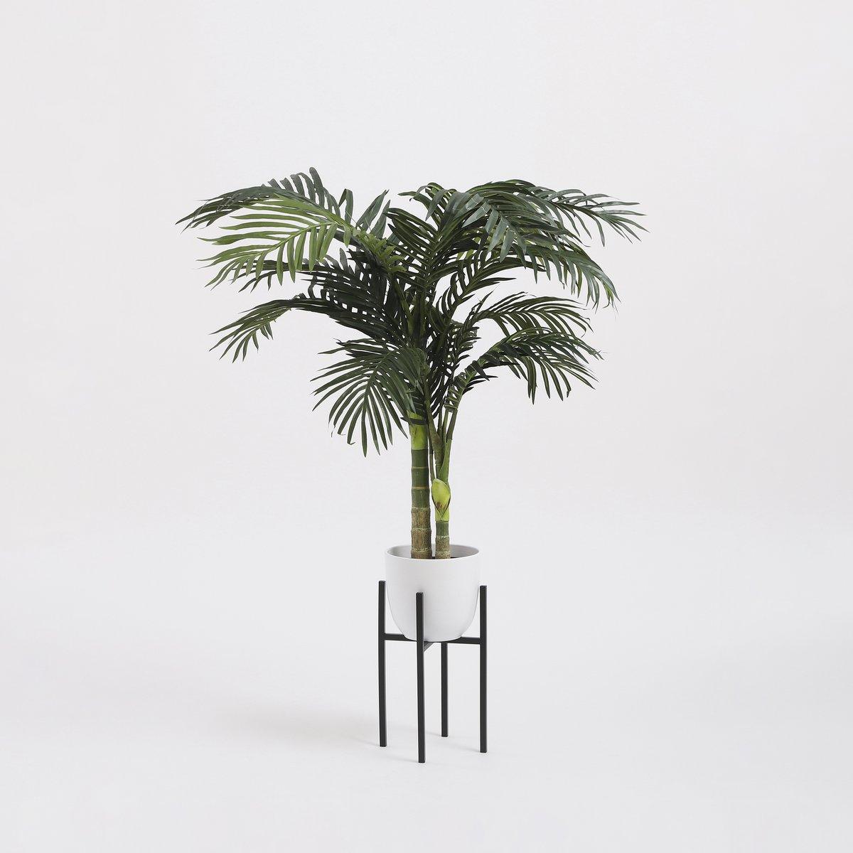 Areca-Palme Künstliche Pflanze - H120 x Ø100 cm - Grün - HomeDesign Knaus