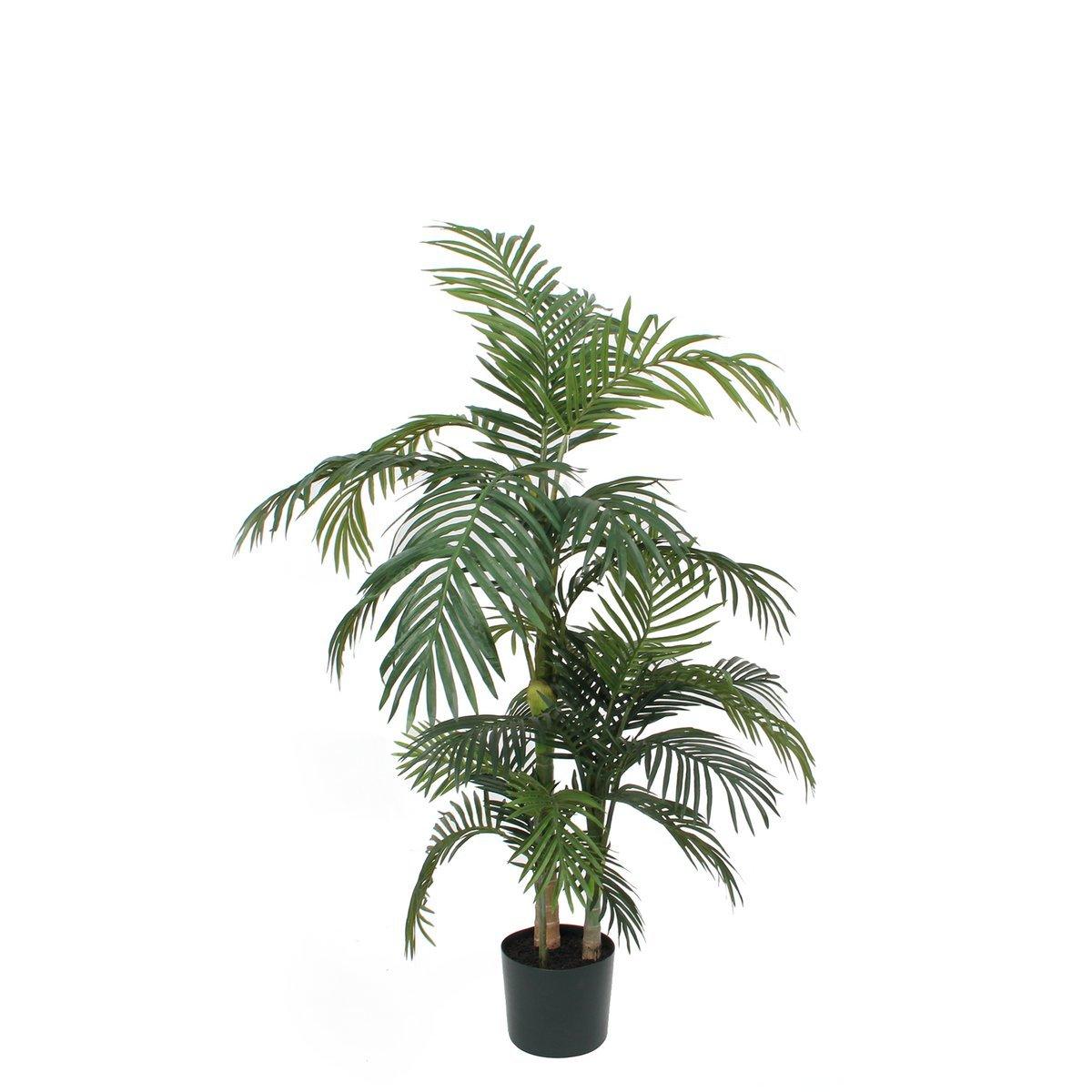 Areca-Palme Kunstpflanze - H150 x Ø100 cm - grün - HomeDesign Knaus