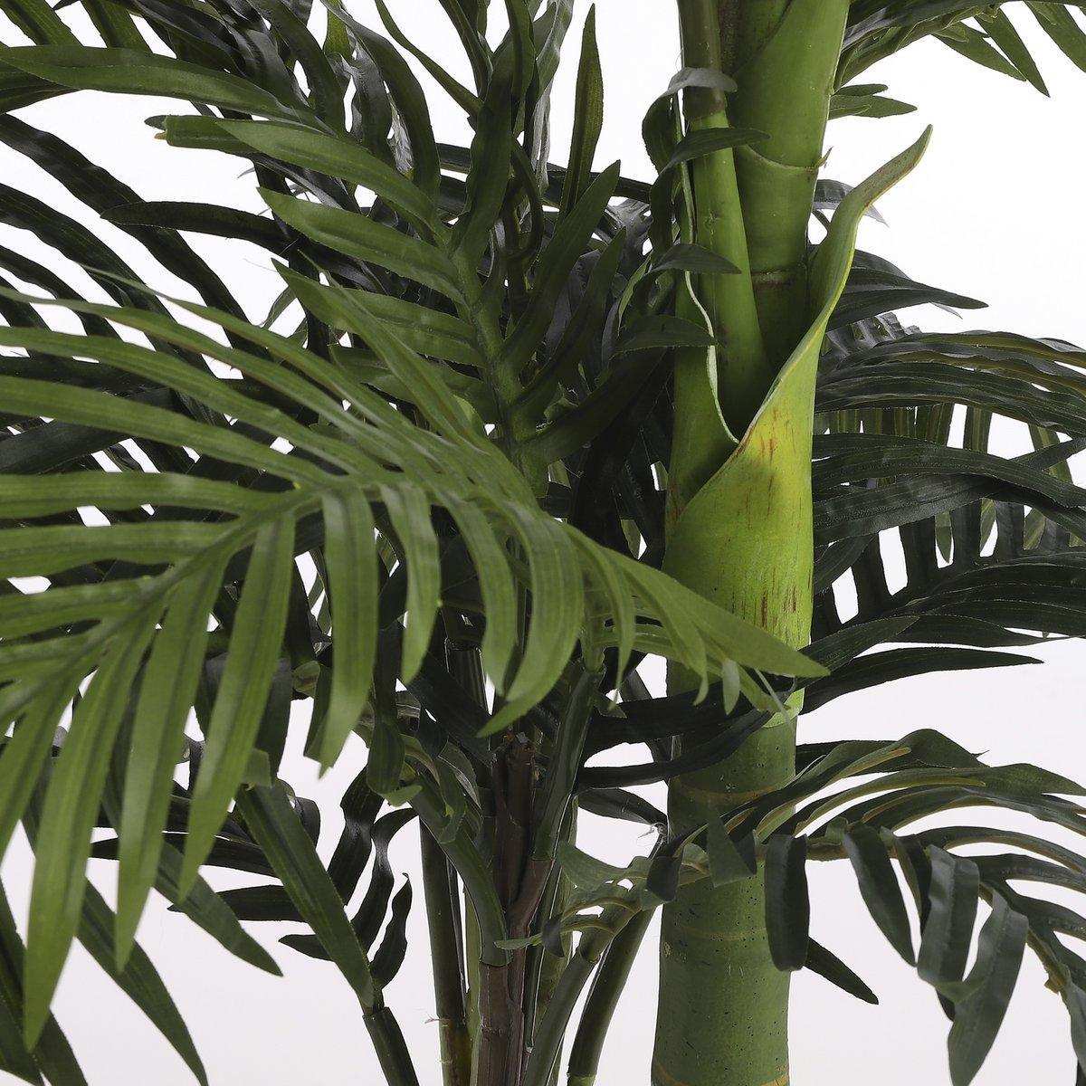 Areca-Palme Kunstpflanze - H150 x Ø100 cm - grün - HomeDesign Knaus
