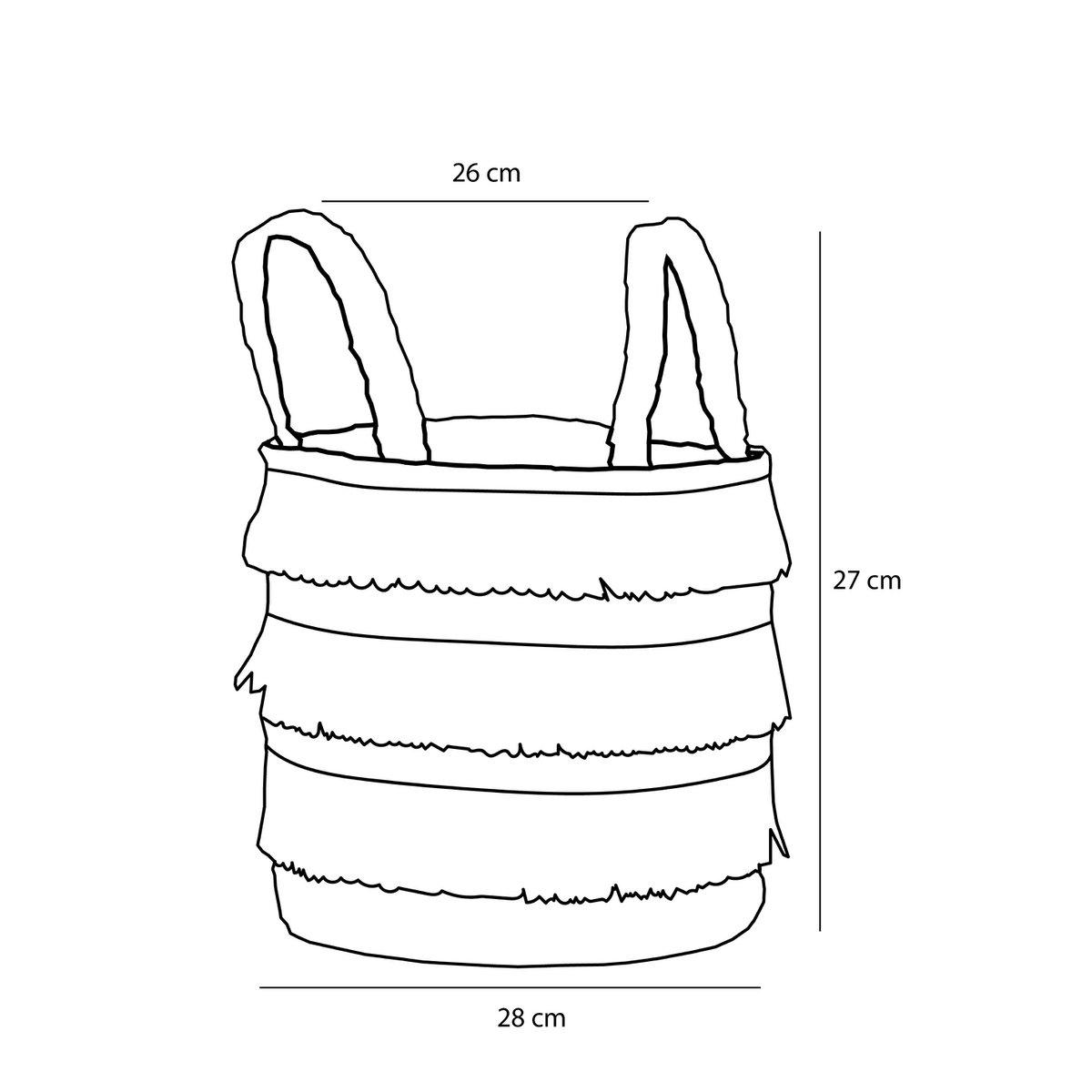 Aufbewahrungskorb – 2er-Set – H30 x Ø32 cm – Wasserhyazinthe – Braun - HomeDesign Knaus