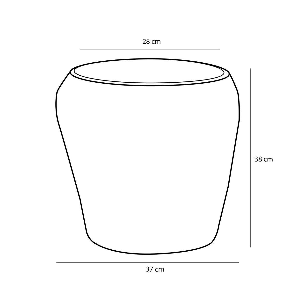 Aufbewahrungskorb – 3er-Set – H38 x Ø30 cm – Seegras – Hellbraun - HomeDesign Knaus