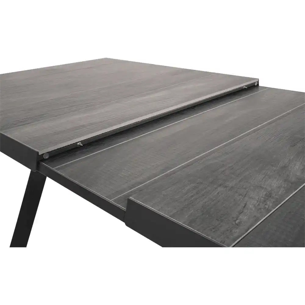 Ausziehtisch Gartentisch Esstisch Castilla Negro Exclusive 204-264x102cm - HomeDesign Knaus