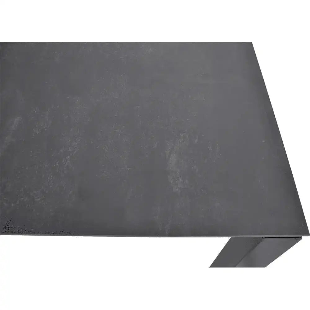 Ausziehtisch Gartentisch Esstisch Keramikplatte Negro 160/220/280x100 - HomeDesign Knaus