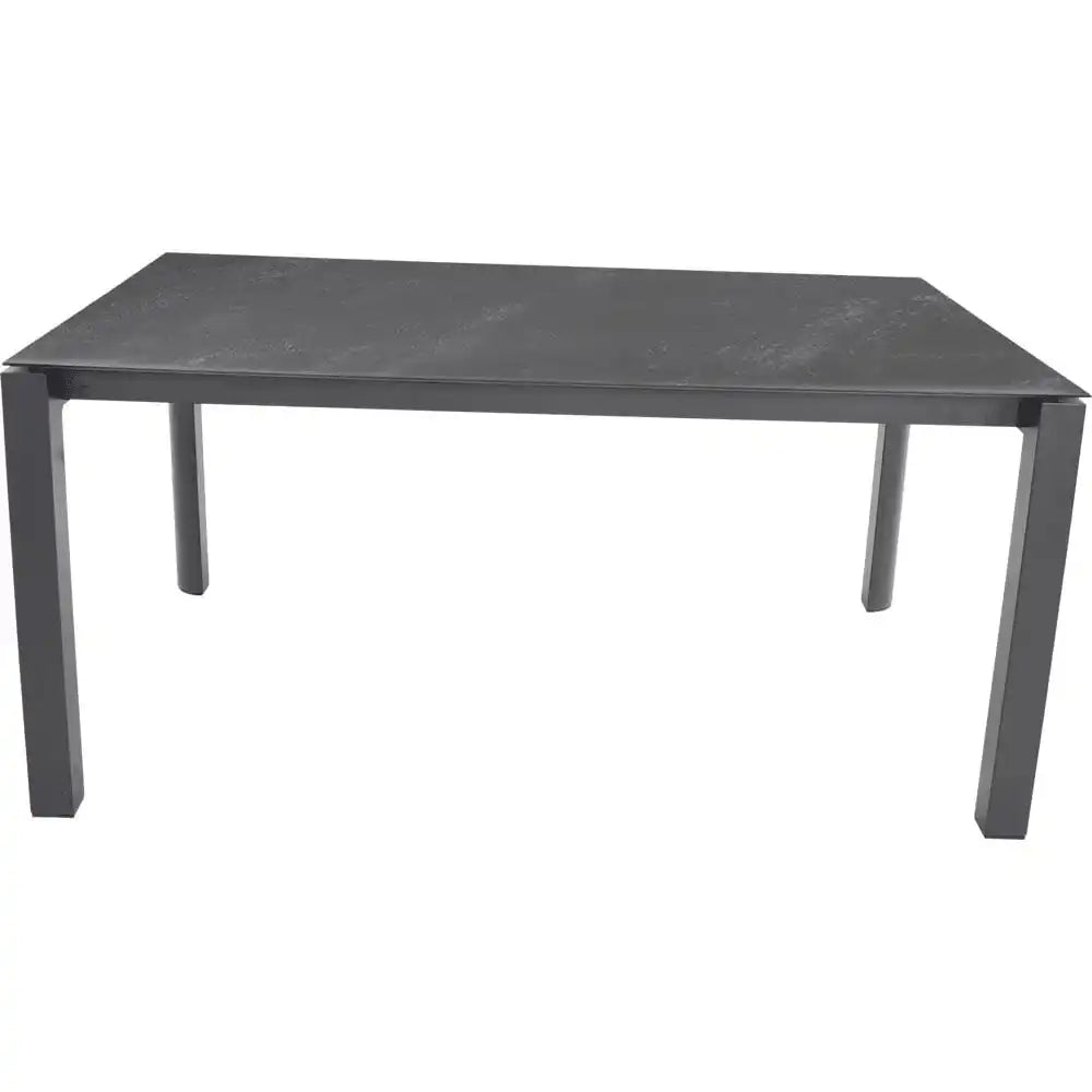 Ausziehtisch Gartentisch Esstisch Keramikplatte Negro 160/220/280x100 - HomeDesign Knaus
