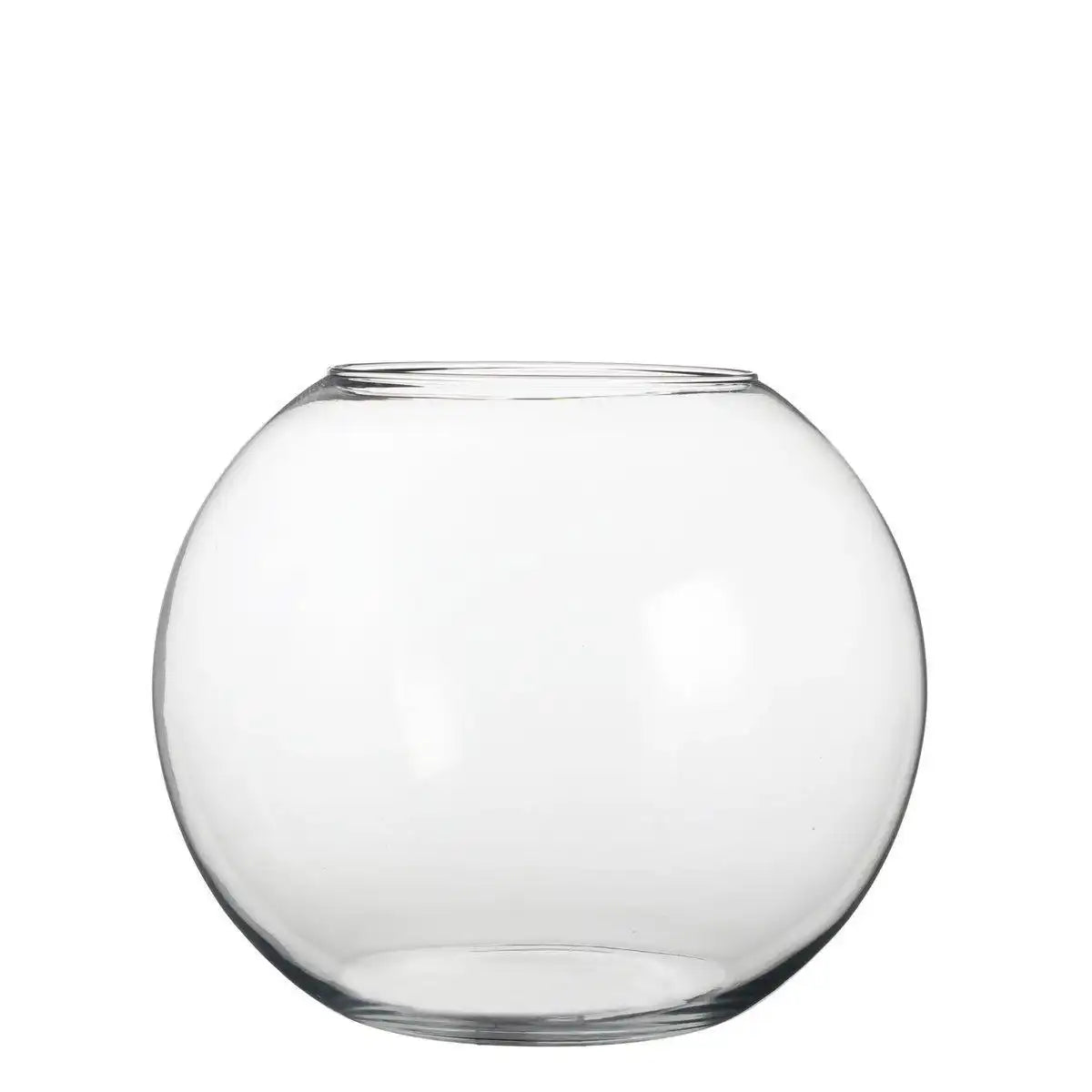 Babet Ball Vase - H23 x Ø30 cm - Transparent - HomeDesign Knaus