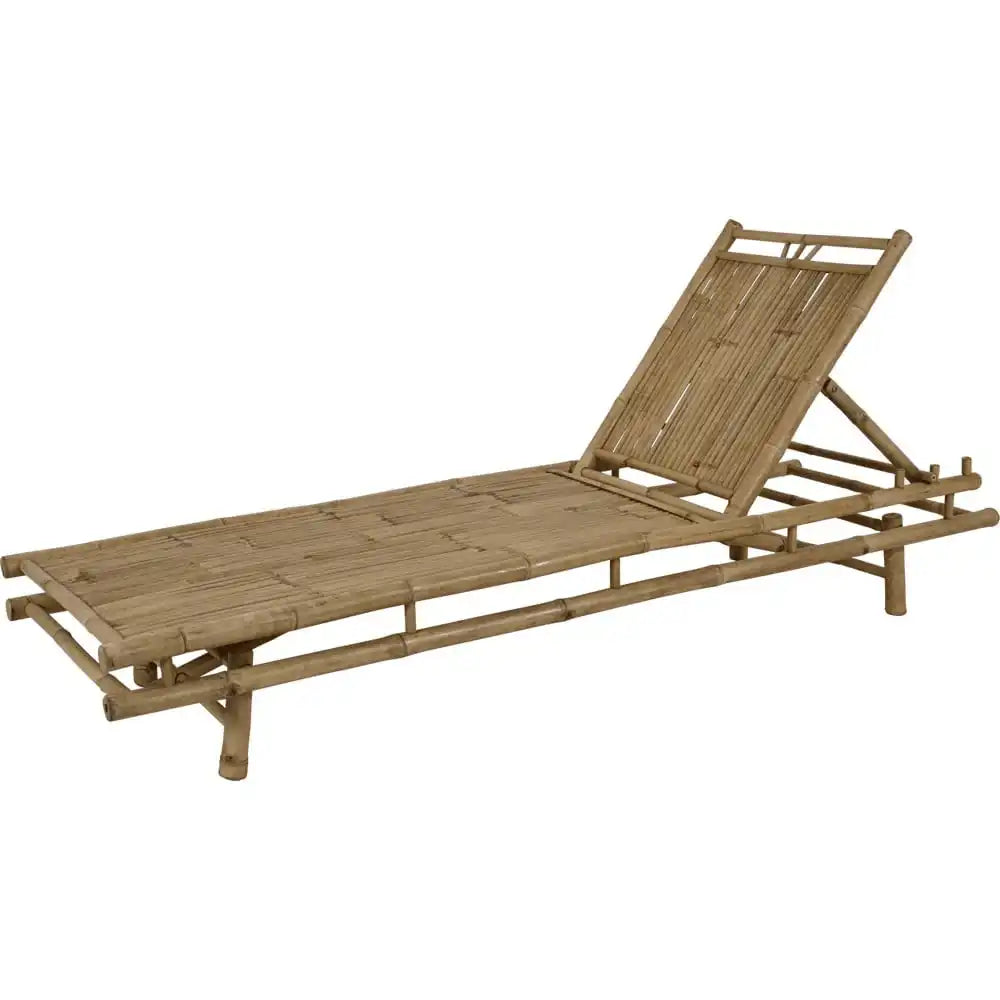 Bambus Gartenliege Sonnenliege - HomeDesign Knaus