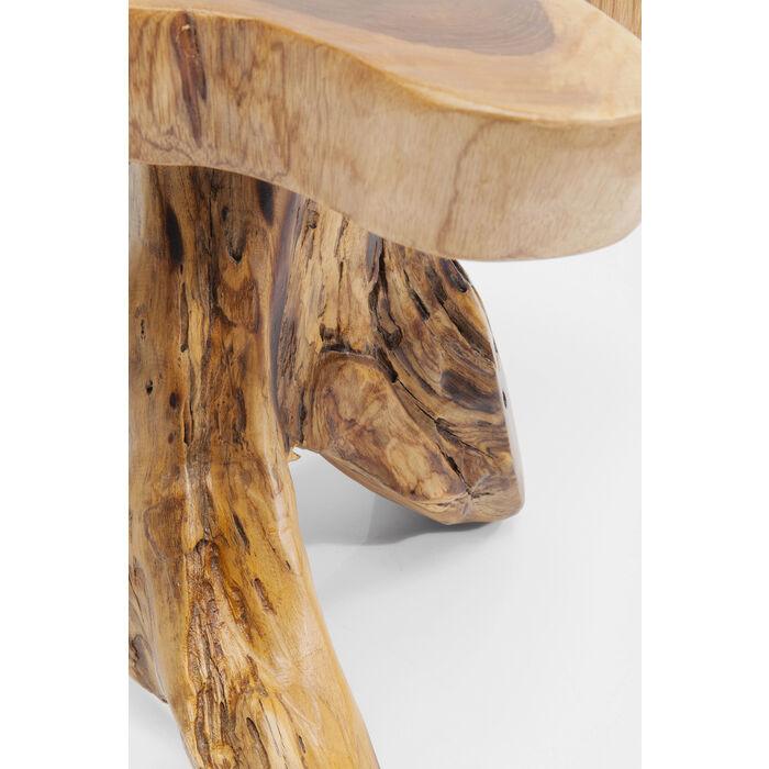 Kare Beistelltisch Tree Klein natur Massivholz lackiert Handarbeit - HomeDesign Knaus wir schaffen Inspirationen 