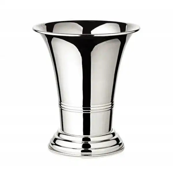 Blumentopf Blumenvase Vase Tromba schwerversilbert 20 cm - HomeDesign Knaus