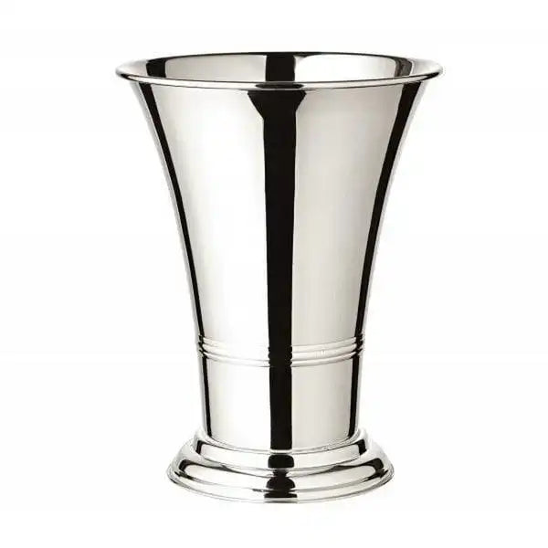 Blumentopf Blumenvase Vase Tromba schwerversilbert Höhe 25 cm - HomeDesign Knaus