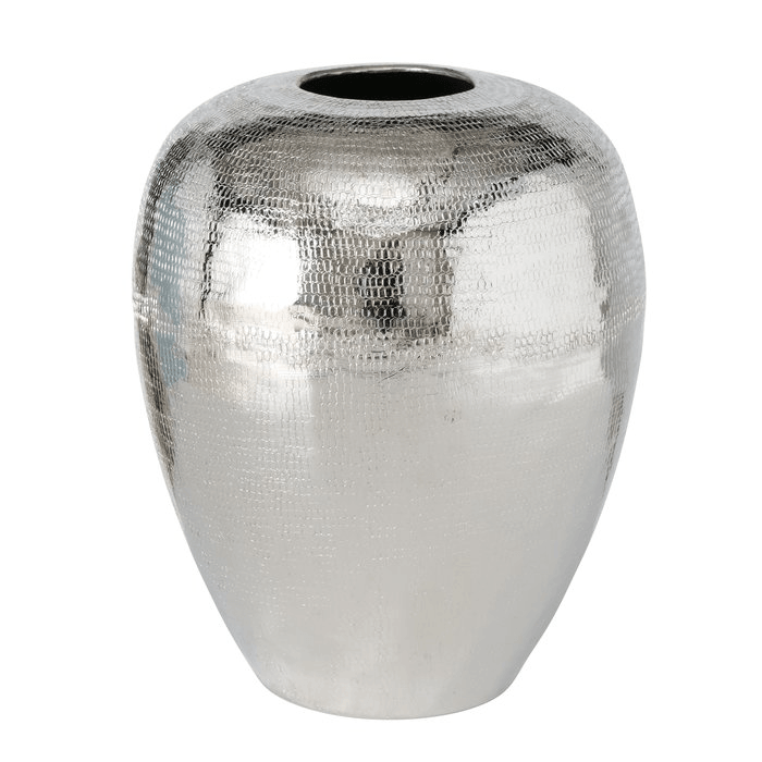 Boltze Vase Blumenvase Passia rund Aluminium gehämmert Deko - HomeDesign Knaus wir schaffen Inspirationen 