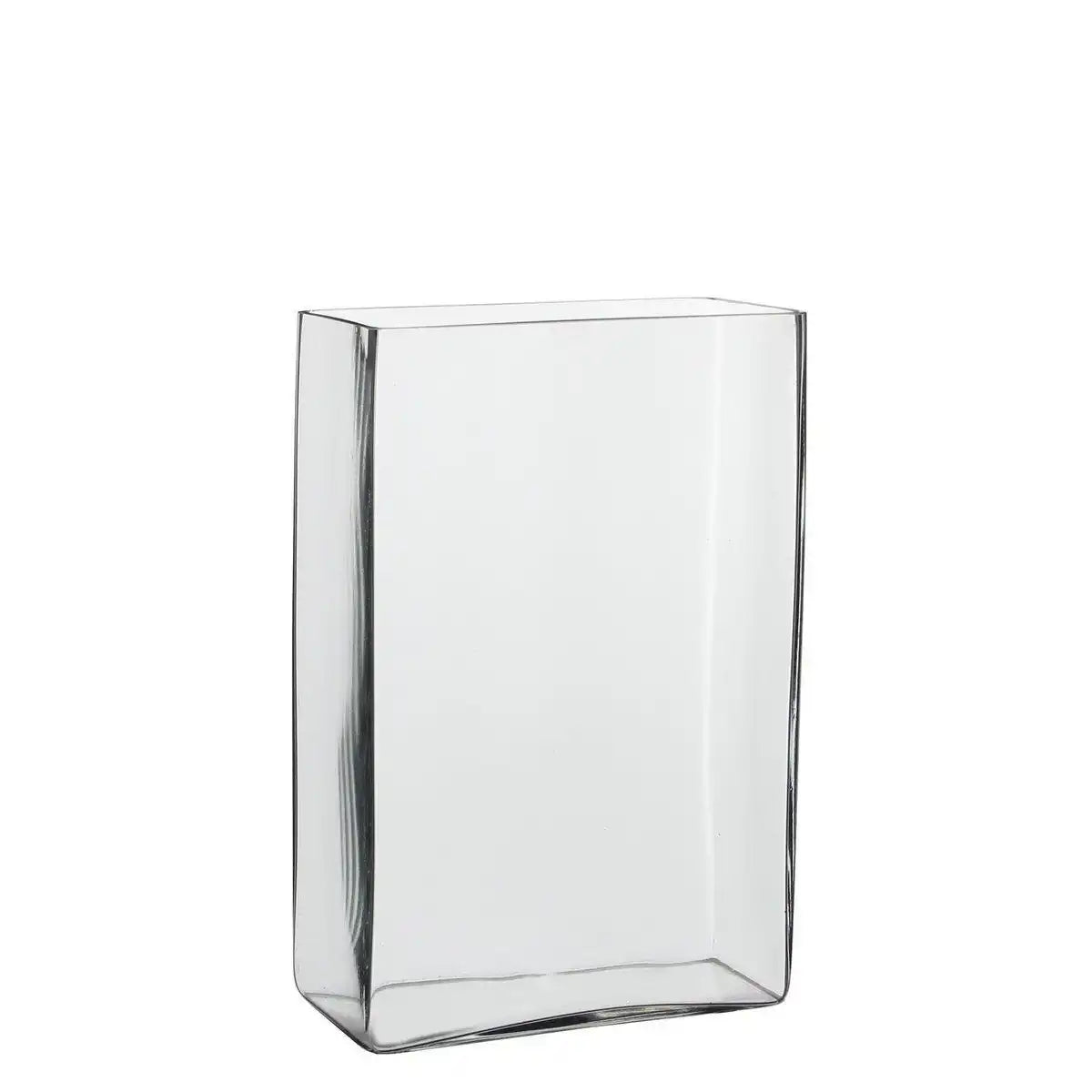 Britt Vase - L20 x B10 x H30 cm - Rechteck - Transparent - HomeDesign Knaus