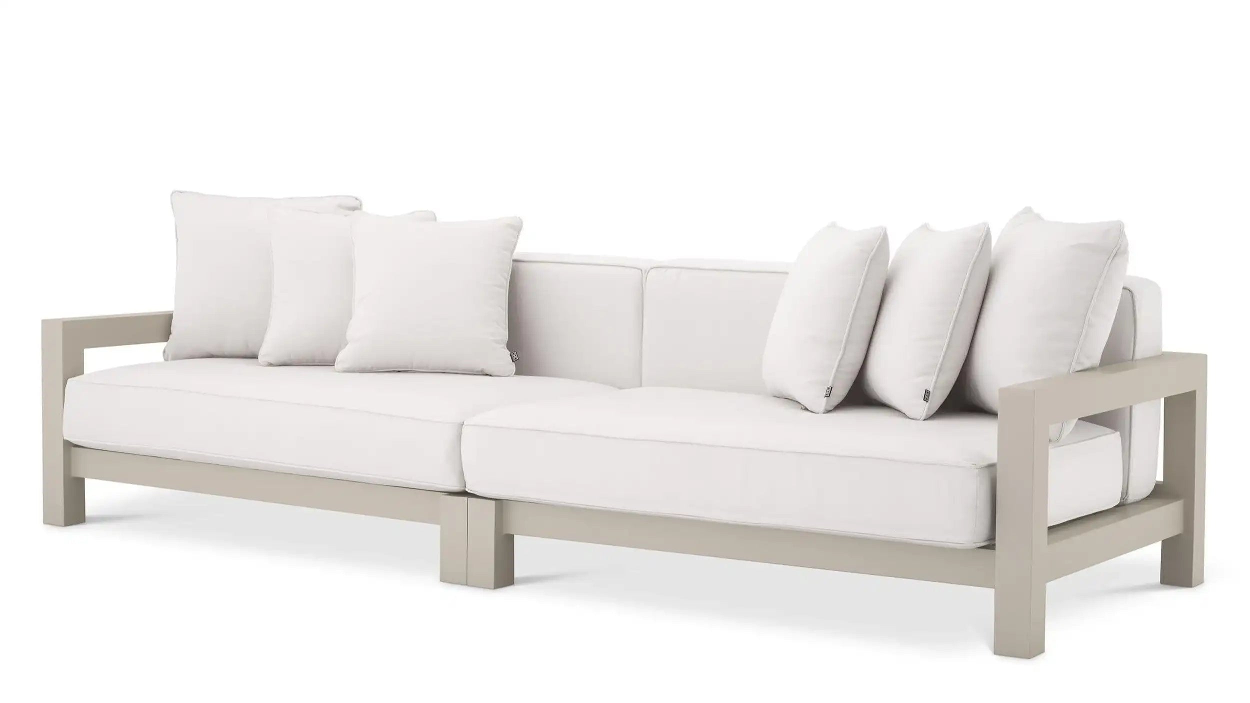 Cap Gartenlounge Gartenmöbel Sandfinish Aluminium Handarrbeit 100% Acryl - HomeDesign Knaus