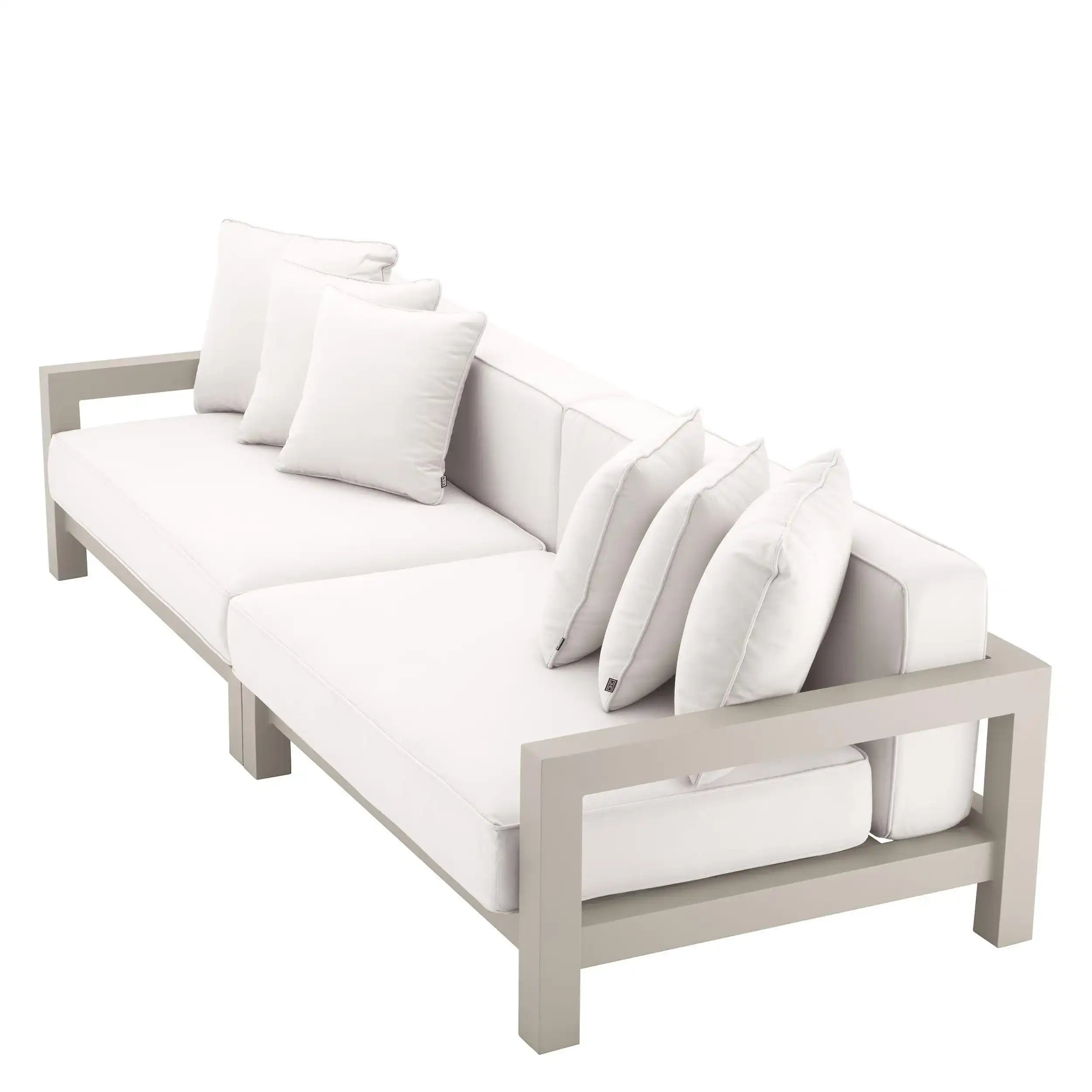 Cap Gartenlounge Gartenmöbel Sandfinish Aluminium Handarrbeit 100% Acryl - HomeDesign Knaus