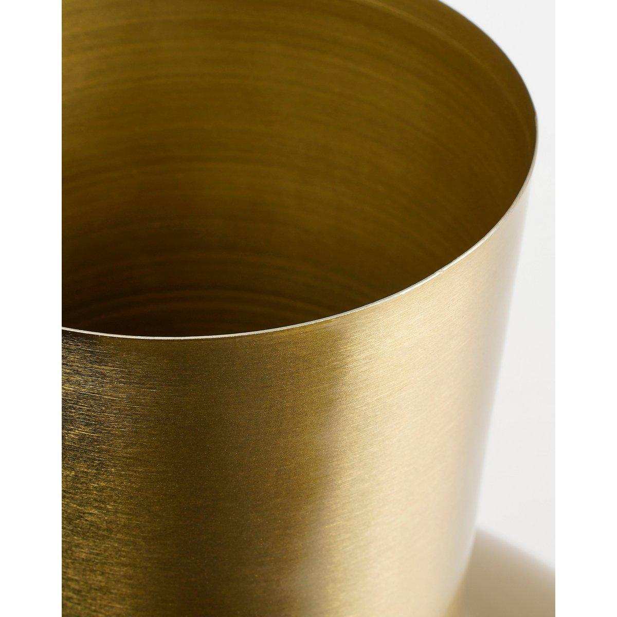 Dara Vase – H42 x Ø28 cm – Metall – Gold - HomeDesign Knaus