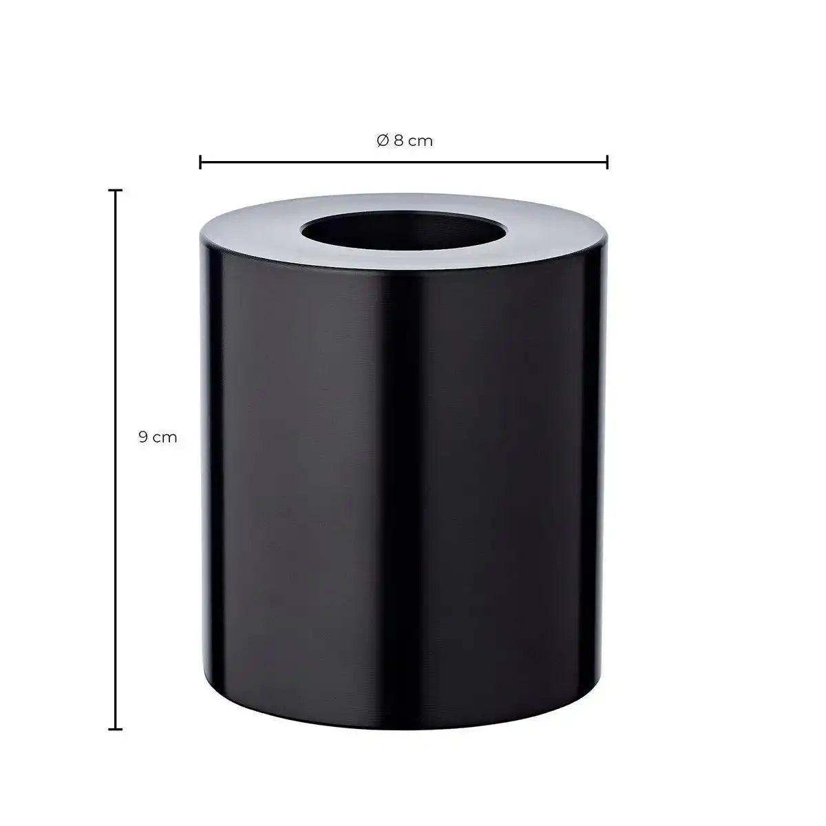 Dauerkerze Cornelius Classic schwarz Teelichtkerze - HomeDesign Knaus