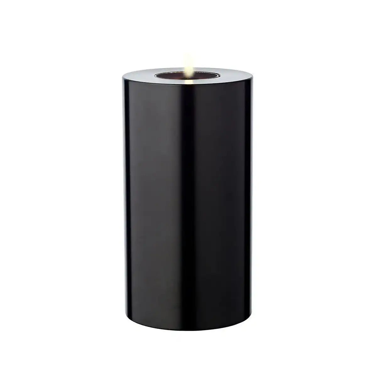 Dauerkerze Cornelius Classic schwarz Teelichtkerze - HomeDesign Knaus