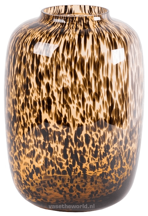 Designer Deko Tasman Geopard Vase Bodenvase Blumenvase Handarbeit - HomeDesign Knaus wir schaffen Inspirationen 
