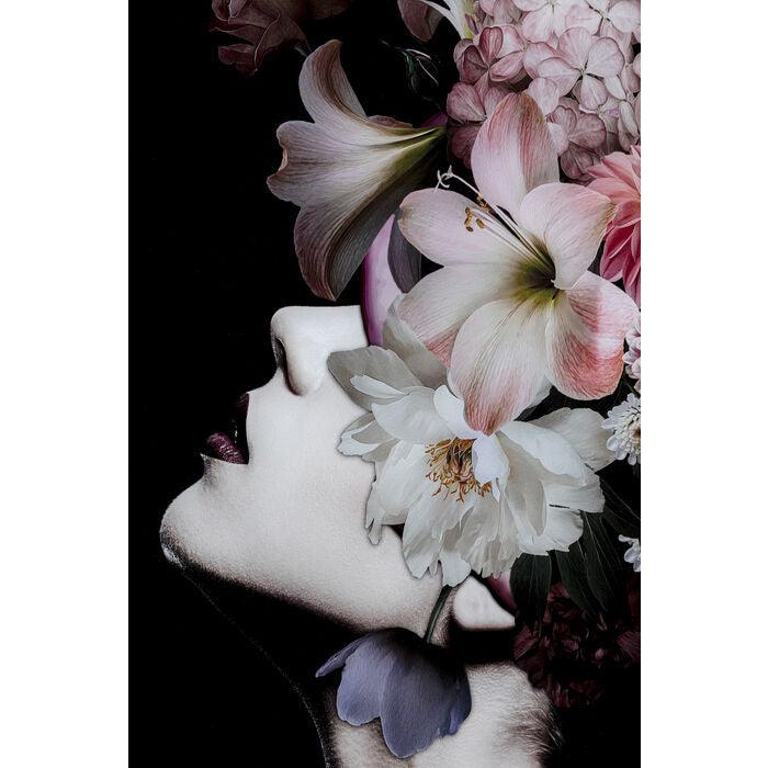 Kare Design Glasbild Flowery Beauty 80x120cm - HomeDesign Knaus wir schaffen Inspirationen 