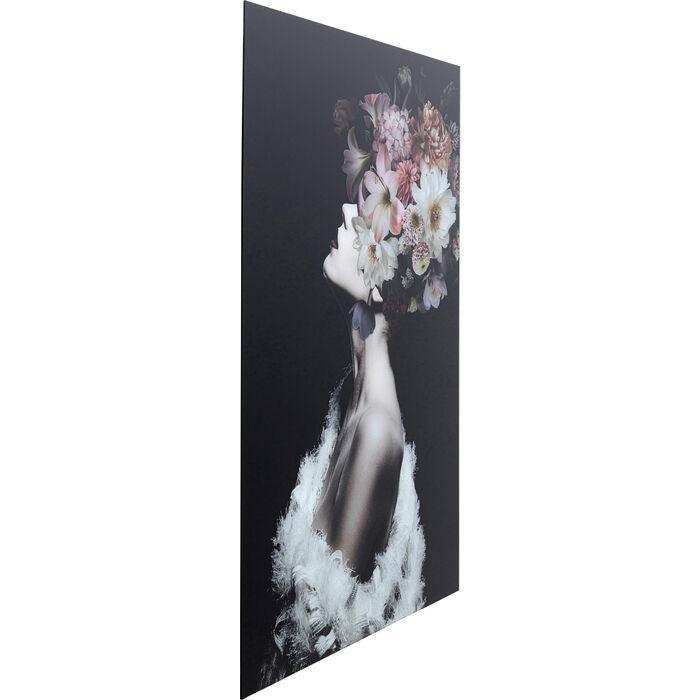 Design Glasbild Wandbild Beauty Rahmenloses Sicherheitsglas 120 cm - HomeDesign Knaus