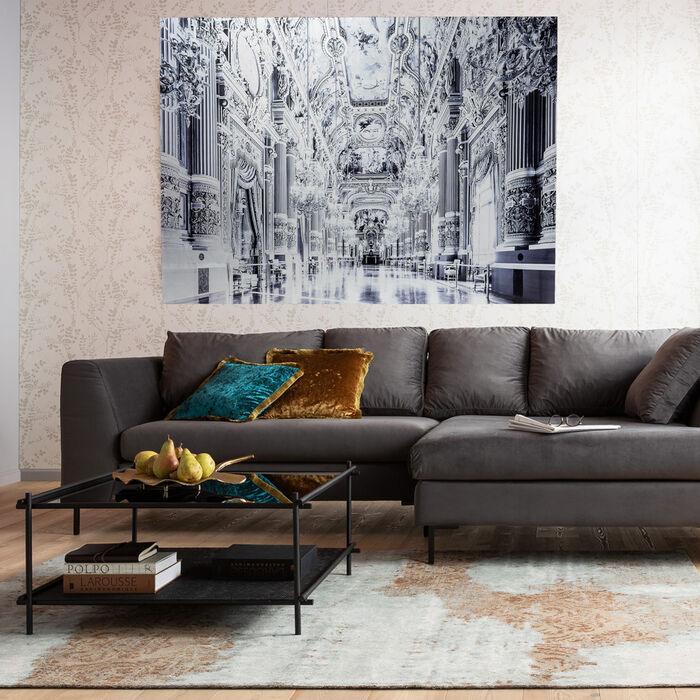 Kare Design Bild Sicherheitsglas Metallic Versailles Wandbild 180x120cm - HomeDesign Knaus wir schaffen Inspirationen 