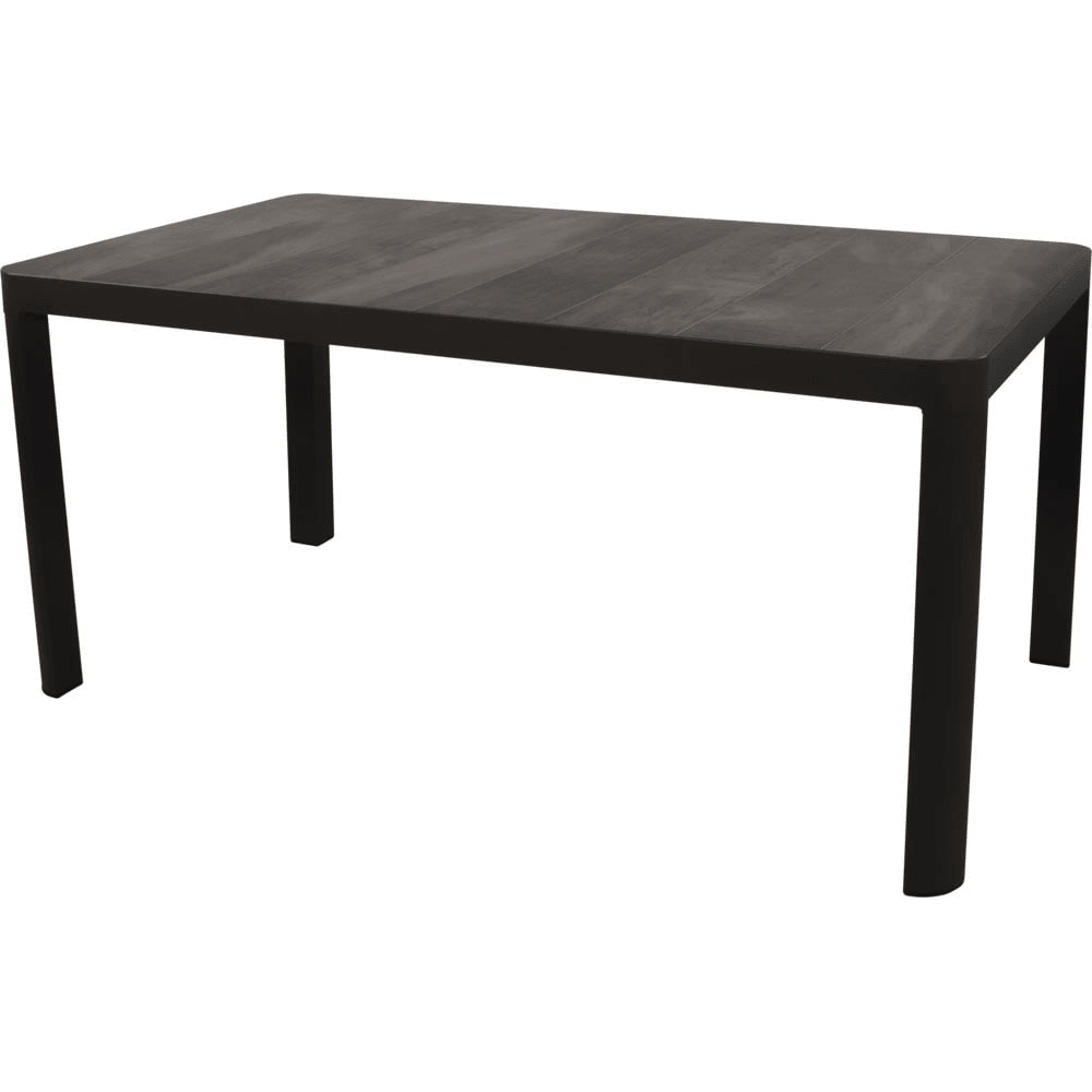 Designer Esstisch Gartentisch Tisch Castilla Negro 160x90cm - HomeDesign Knaus