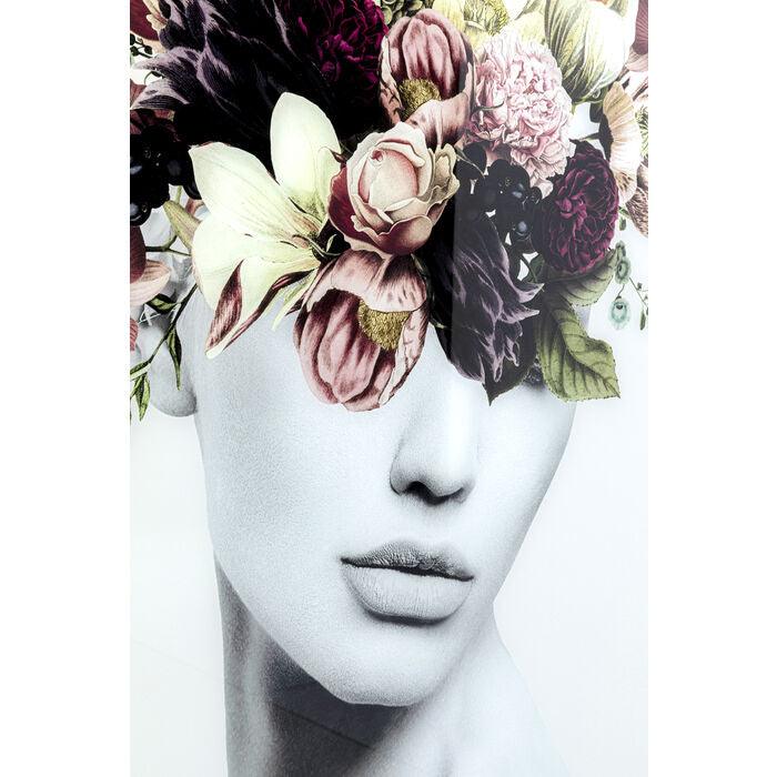 Kare Design Glasbild Autumn Hair Wandbilr 80x120cm - HomeDesign Knaus wir schaffen Inspirationen 