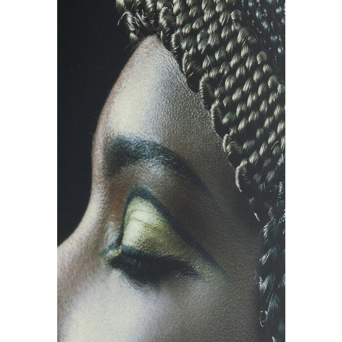 Kare Design Glasbild Royal Headdress Profile 100x150cm - HomeDesign Knaus wir schaffen Inspirationen 