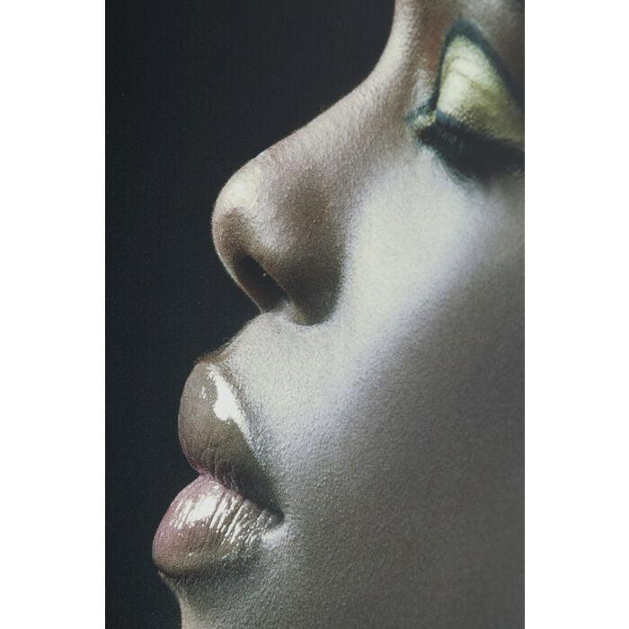 Kare Design Glasbild Royal Headdress Profile 100x150cm - HomeDesign Knaus wir schaffen Inspirationen 