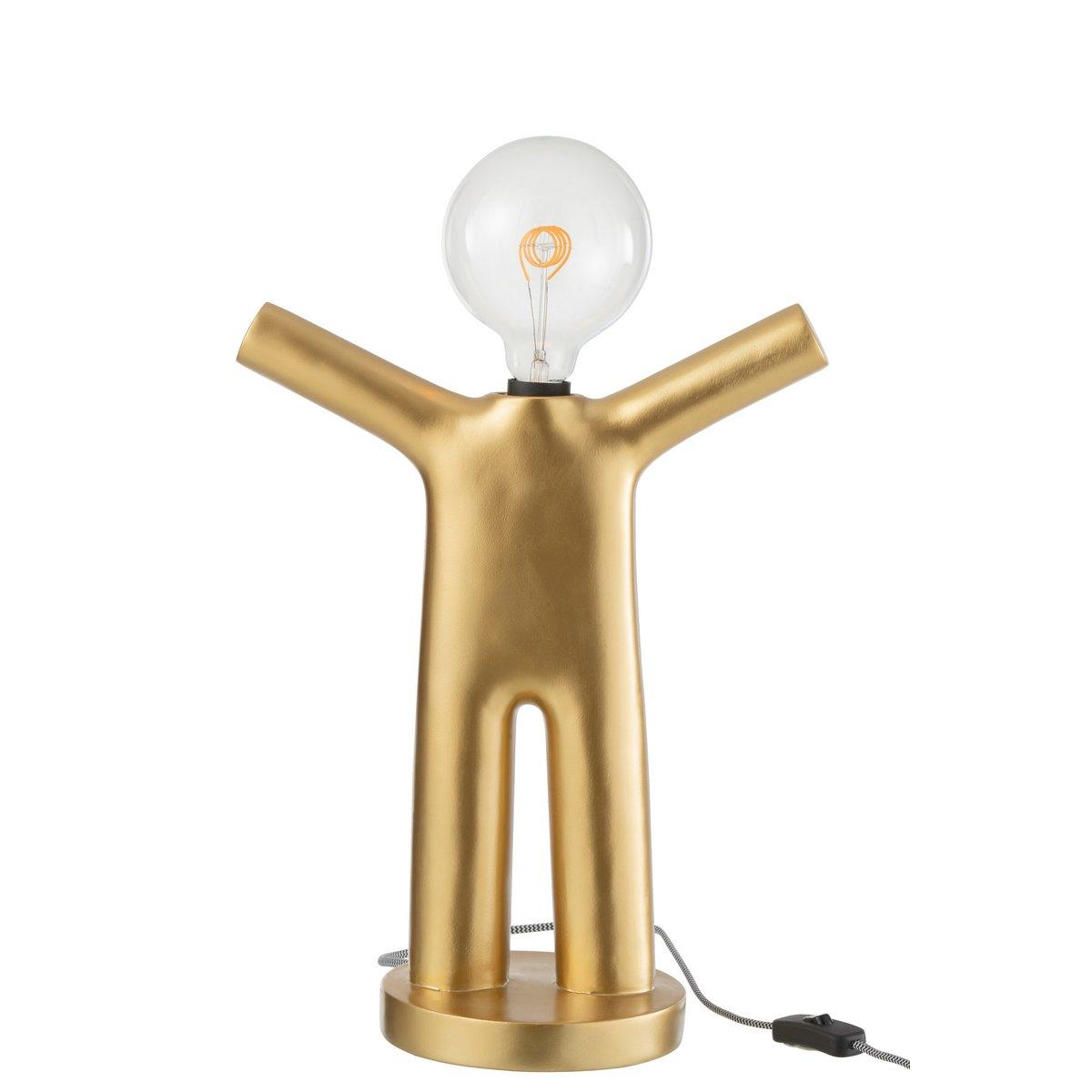 J-Line Lampe Maurice - Polyresin - Gold - HomeDesign Knaus
