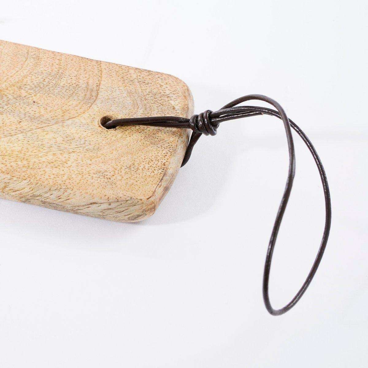 Duko-Servierbrett – L35 x B25 cm – 100 % FSC-Mangoholz – Braun - HomeDesign Knaus