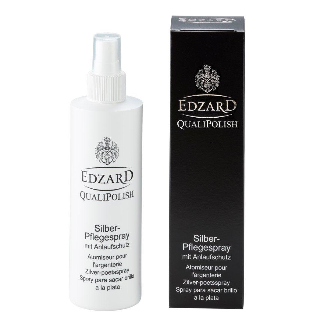 EDZARD QualiPolish® Silber-Pflegespray Silberspray mit Anlaufschutz, Inhalt 250 ml - HomeDesign Knaus