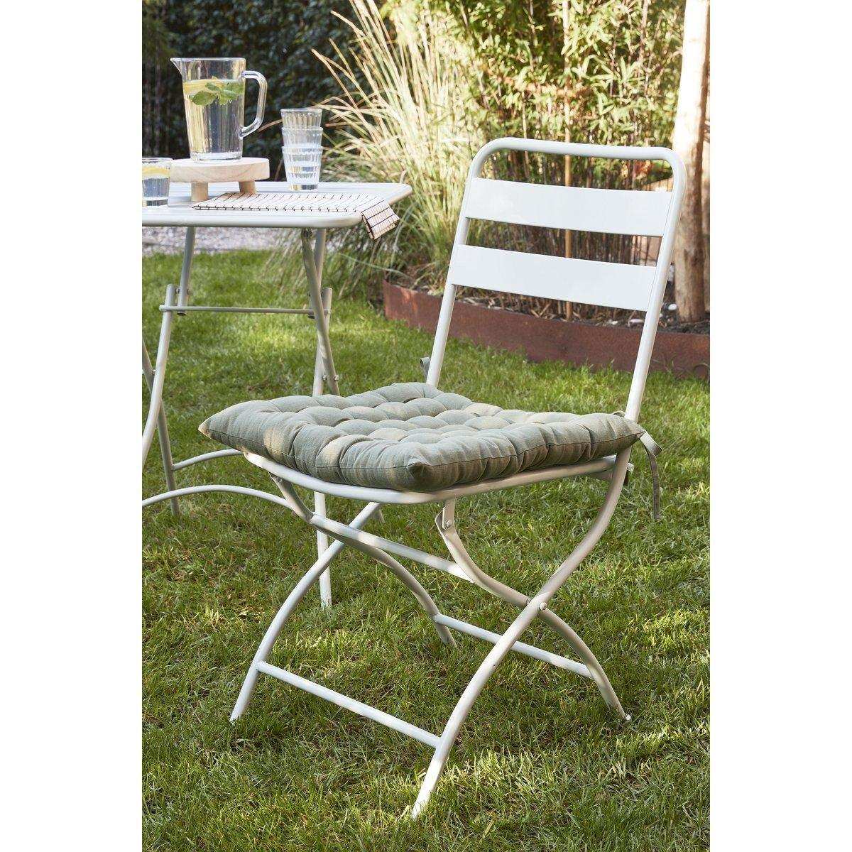 Evita Bistro-Set – 3er-Set – Metall – Braun - HomeDesign Knaus