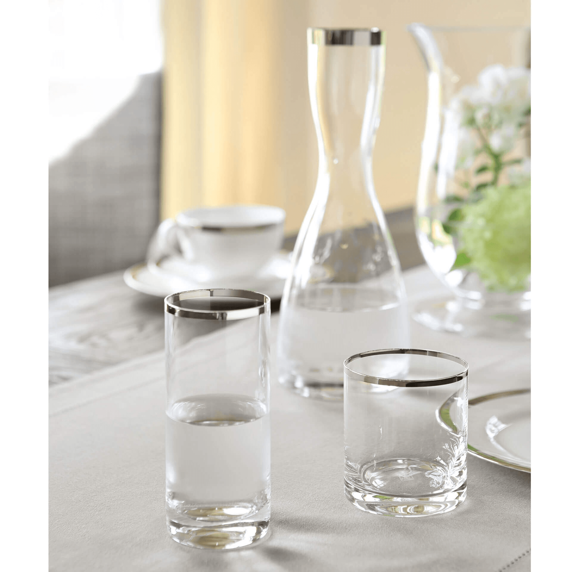 Fink Living PLATINUM Wasserglas Whiskyglas 280 ml - HomeDesign Knaus wir schaffen Inspirationen 