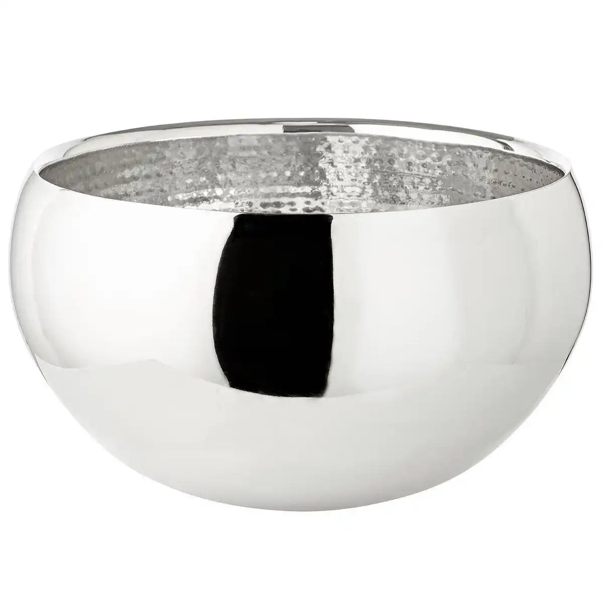Flaschenkühler Schale Enea doppelwandig Edelstahl hochglanzpoliert 35 cm - HomeDesign Knaus