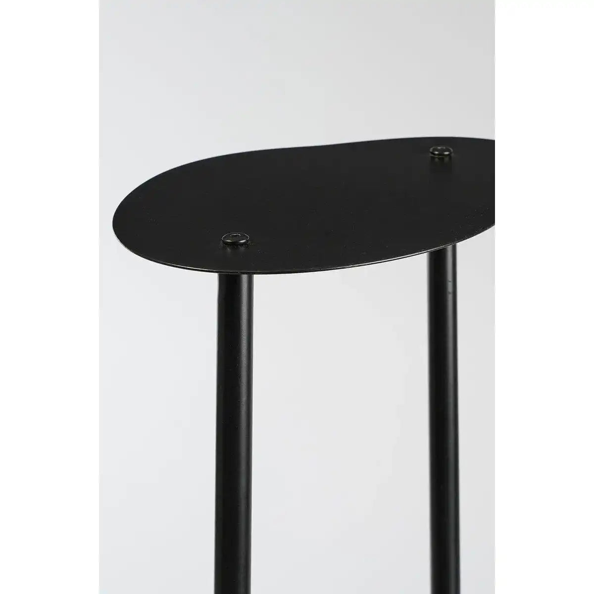 Fonda Pflanzentisch – L47,5 x B27 x H100 cm – Metall – Schwarz - HomeDesign Knaus