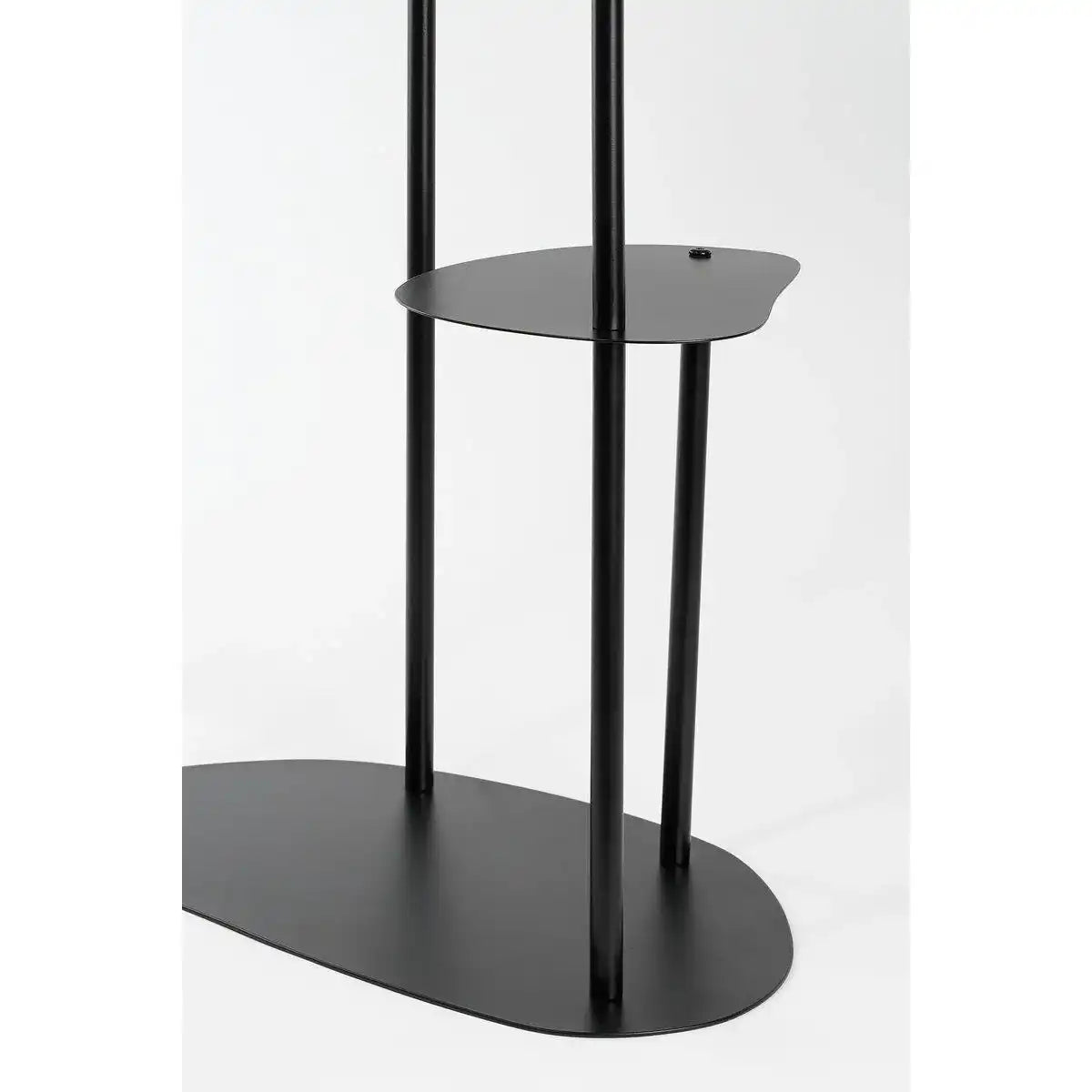 Fonda Pflanzentisch – L47,5 x B27 x H100 cm – Metall – Schwarz - HomeDesign Knaus