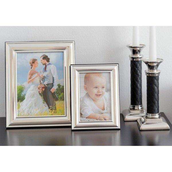 Fotorahmen Bilderahmen Sunset 10 x 15 cm edel versilber - HomeDesign Knaus