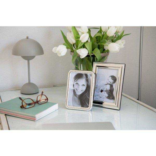 Fotorahmen Bilderahmen Sunset 10 x 15 cm edel versilber - HomeDesign Knaus