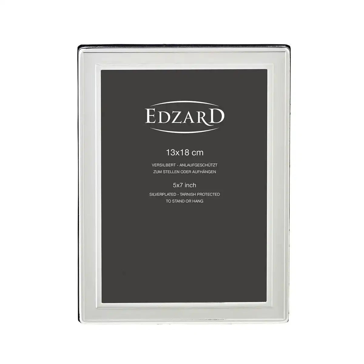 Fotorahmen Bilderrahmen Nardo 13 x 18 cm edel versilbert - HomeDesign Knaus