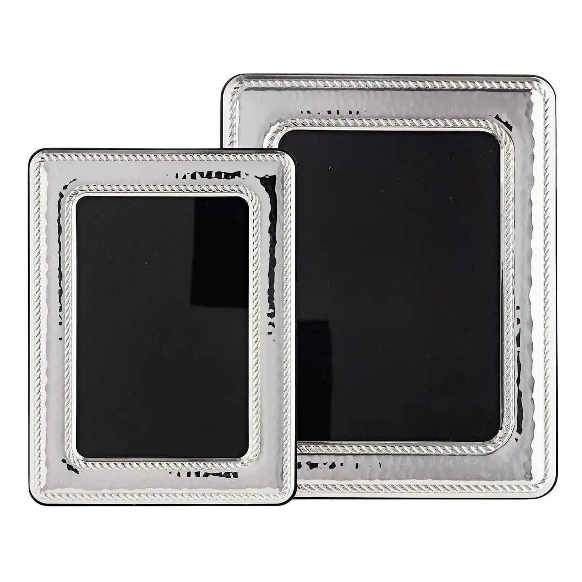Fotorahmen Bilderrahmen Tours für Foto 13 x 18 cm, Echtsilber - HomeDesign Knaus
