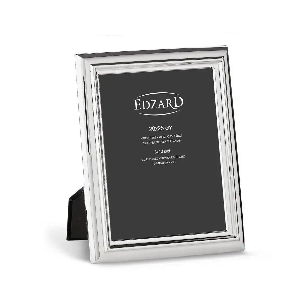 Fotorahmen Florenz 20 x 25 cm edel versilbert anlaufgeschützt - HomeDesign Knaus