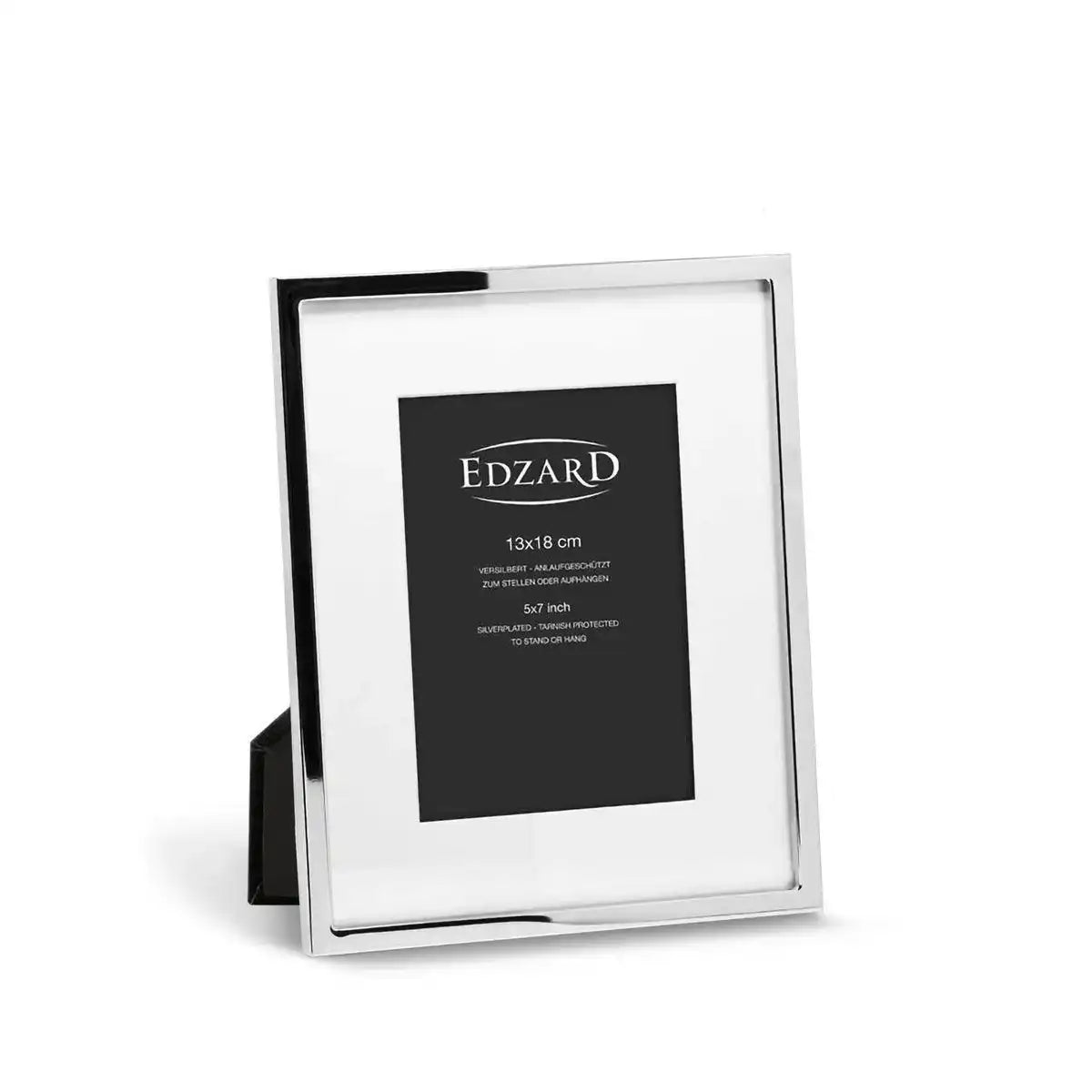 Fotorahmen Rivoli für Foto 13 x 18 cm, edel versilbert - HomeDesign Knaus