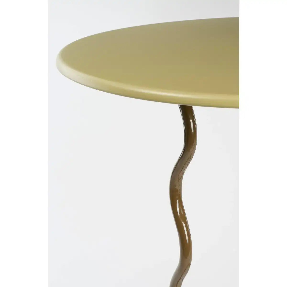 Futura Beistelltisch – H53 x Ø55 cm – Metall – Hellgrün - HomeDesign Knaus