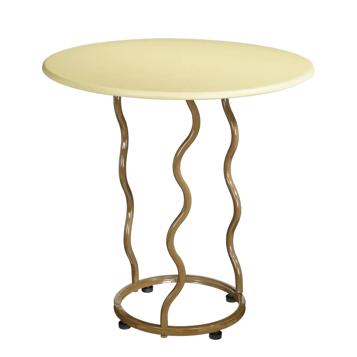 Futura Beistelltisch – H53 x Ø55 cm – Metall – Hellgrün - HomeDesign Knaus