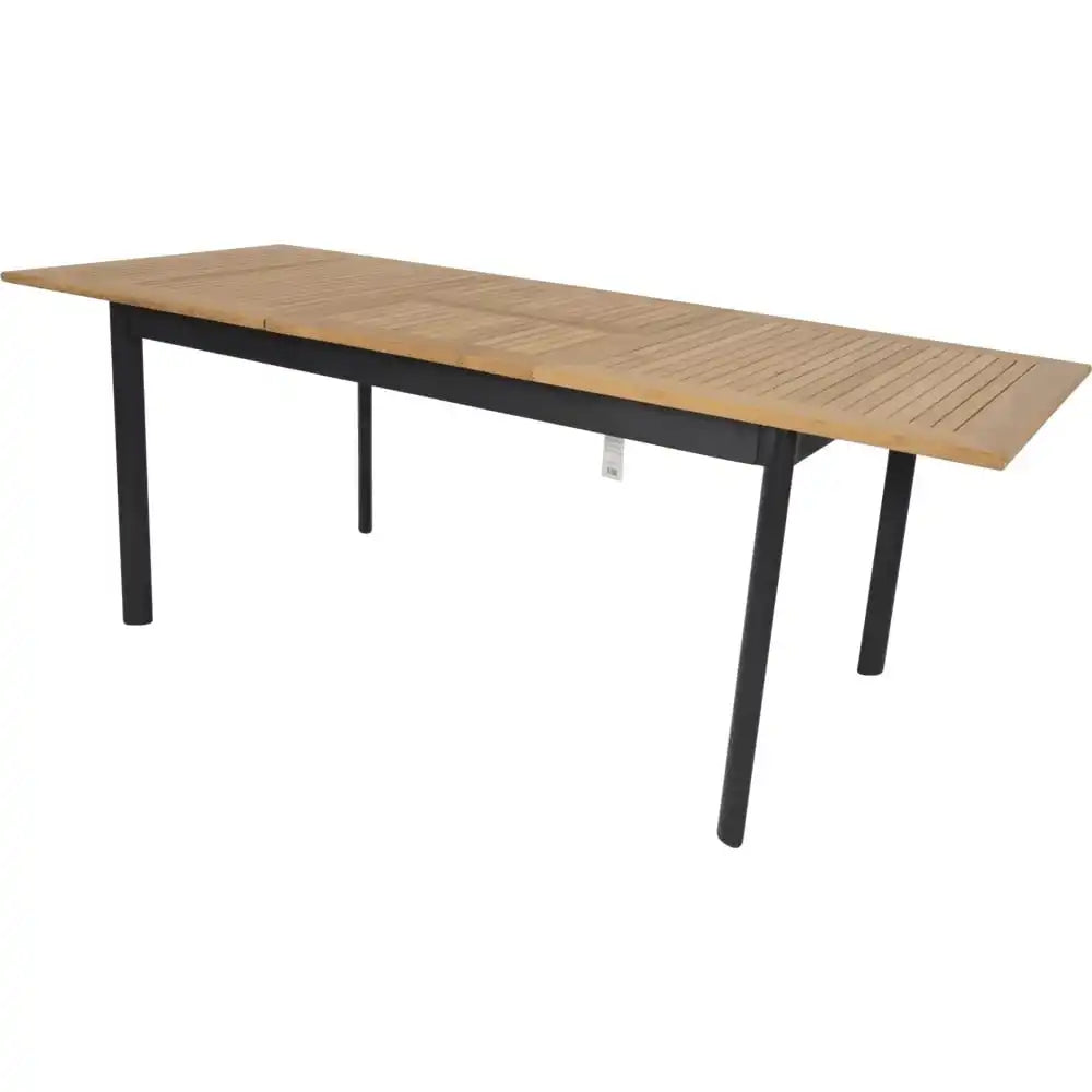 Gartentisch Ausziehtisch Esstisch Monza anthrazit 152/210x89 - HomeDesign Knaus