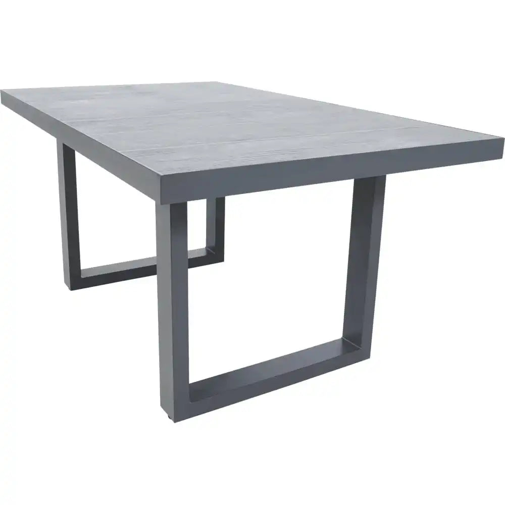 Gartentisch Esstisch Lounge Prato Negro 140x85x67cm - HomeDesign Knaus